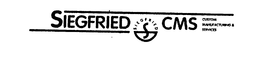 SIEGFRIED CMS CUSTOM MANUFACTURING & SERVICES trademark