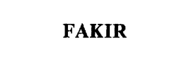FAKIR trademark
