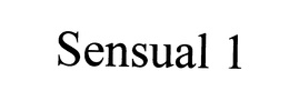 SENSUAL 1 trademark