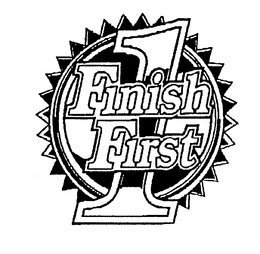 FINISH FIRST 1 trademark