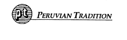 PT PERUVIAN TRADITION trademark
