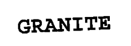 GRANITE trademark