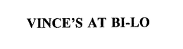 VINCE'S AT BI-LO trademark