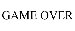 GAME OVER trademark