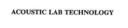 ACOUSTIC LAB TECHNOLOGY trademark