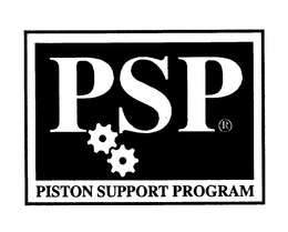 PSP PISTON SUPPORT PROGRAM trademark