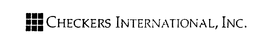 CHECKERS INTERNATIONAL, INC. trademark