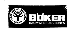 BOKER BAUMWERK.SOLINGEN trademark