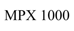 MPX 1000 trademark