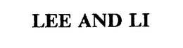 LEE AND LI trademark
