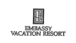 E EMBASSY VACATION RESORT trademark