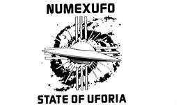 NUMEXUFO STATE OF UFORIA trademark