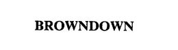 BROWNDOWN trademark