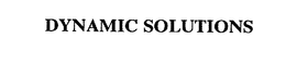 DYNAMIC SOLUTIONS trademark