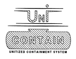UNI CONTAIN UNITIZED CONTAINMENT SYSTEM trademark