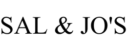 SAL & JO'S trademark