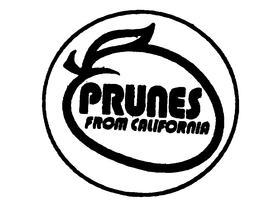 PRUNES FROM CALIFORNIA trademark