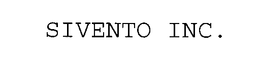 SIVENTO INC. trademark