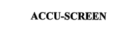 ACCU-SCREEN trademark