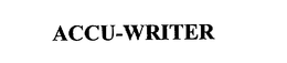 ACCU-WRITER trademark