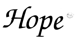 HOPE trademark