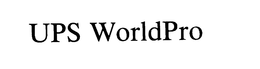 UPS WORLDPRO trademark