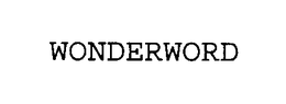 WONDERWORD trademark