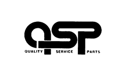 QSP QUALITY SERVICE PARTS trademark
