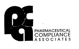 PCA PHARMACEUTICAL COMPLIANCE ASSOCIATES trademark