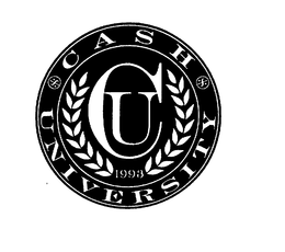 CASH UNIVERSITY CU 1993 trademark