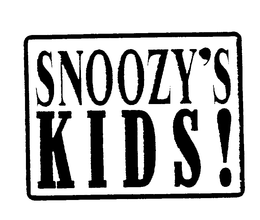 SNOOZY'S KIDS! trademark
