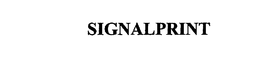 SIGNALPRINT trademark