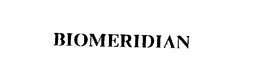 BIOMERIDIAN trademark