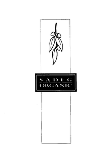 SADEG ORGANIC trademark