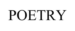 POETRY trademark