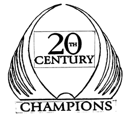 20TH CENTURY CHAMPIONS trademark