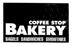 THE COFFEE STOP BAKERY BAGELS SANDWICHES SMOOTHIES trademark