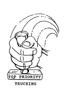 TOP PRIORITY TRUCKING trademark
