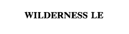 WILDERNESS LE trademark