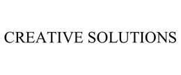 CREATIVE SOLUTIONS trademark