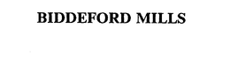 BIDDEFORD MILLS trademark
