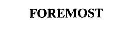 FOREMOST trademark