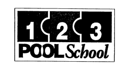 1 2 3 POOL SCHOOL trademark