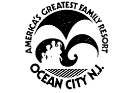 OCEAN CITY N.J. AMERICA'S GREATEST FAMILY RESORT trademark