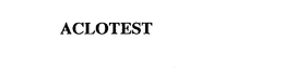 ACLOTEST trademark