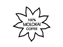 100% MOLOKAI COFFEE trademark