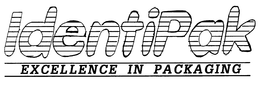 IDENTIPAK EXCELLENCE IN PACKAGING trademark