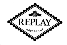 REPLAY MADE IN ITALY trademark