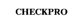 CHECKPRO trademark