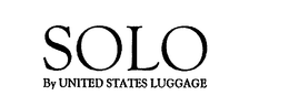 SOLO BY UNITED STATES LUGGAGE trademark